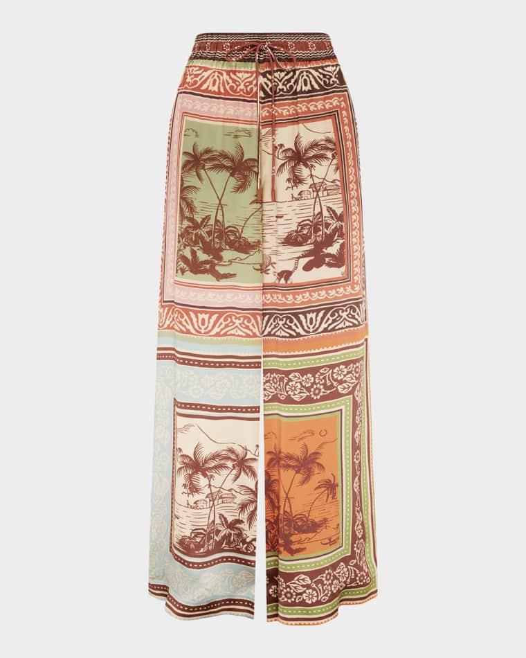 Alberta Silk Pants by ALEMAIS
