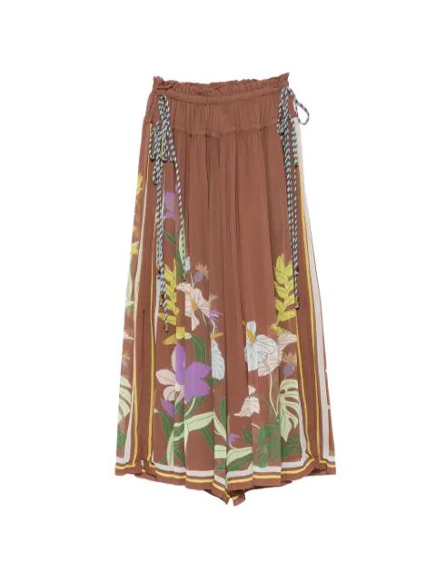Alfie floral-print trousers by ALEMAIS
