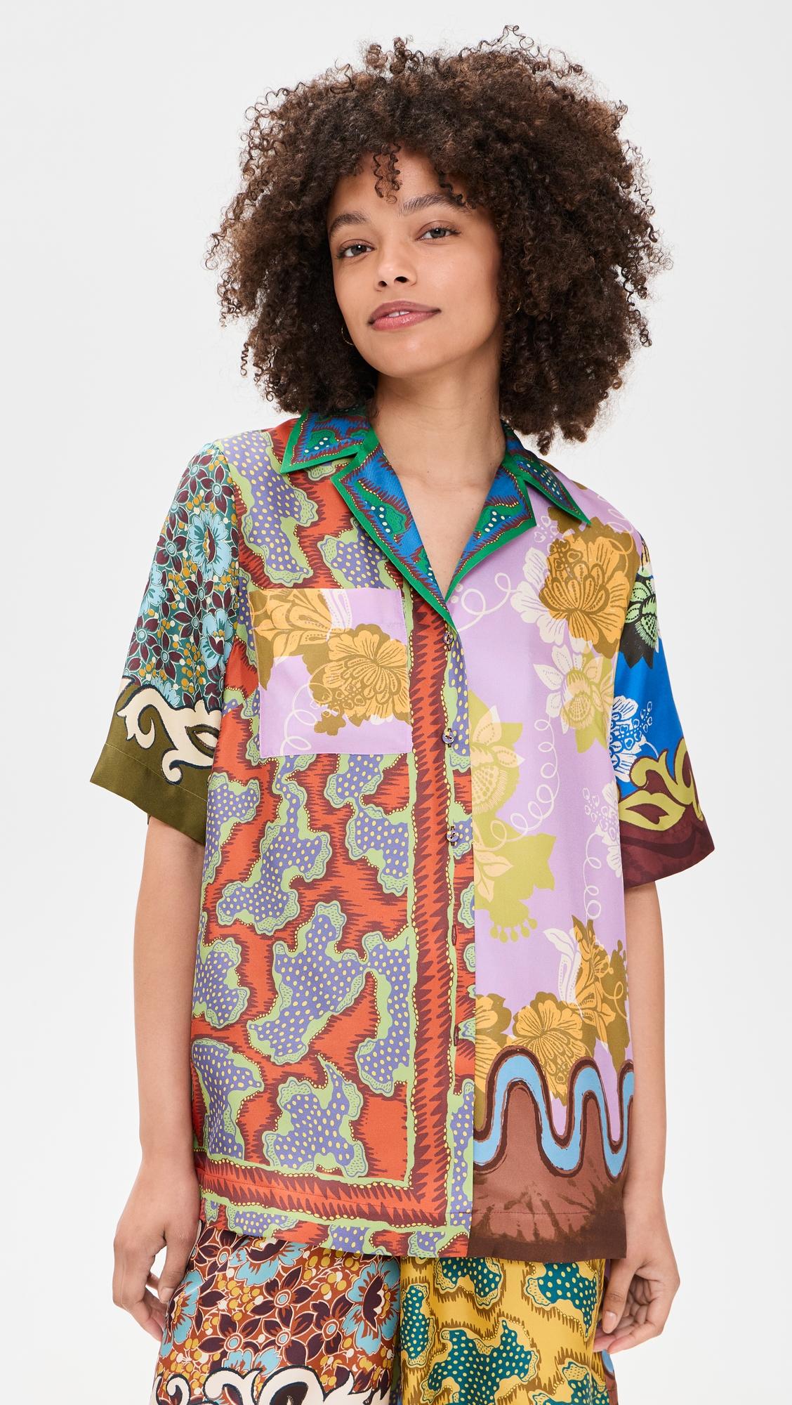 Arnie Silk Shirt by ALEMAIS