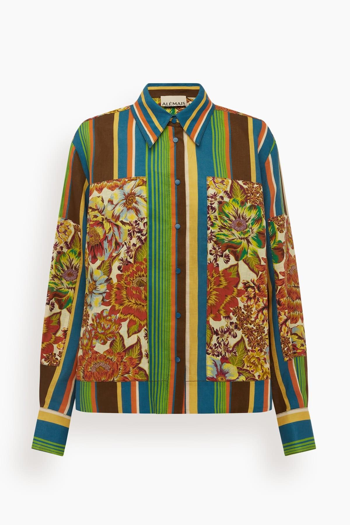 Charlie Shirt in Multi by ALEMAIS