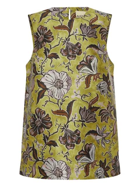 Citron sleeveless top by ALEMAIS