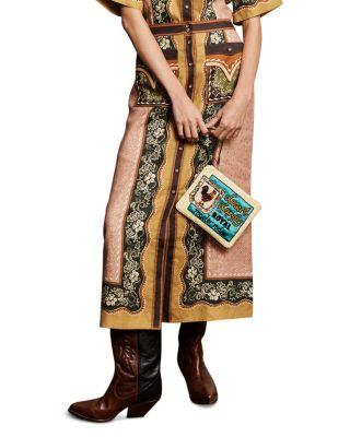 Darcey Printed Maxi Skirt by ALEMAIS