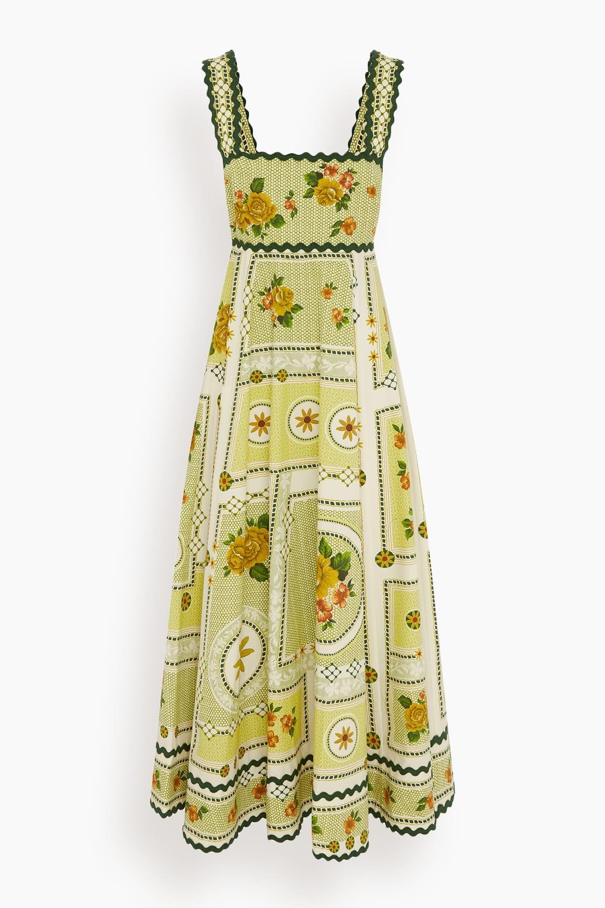 Dixie Summer Dress in Citrus by ALEMAIS
