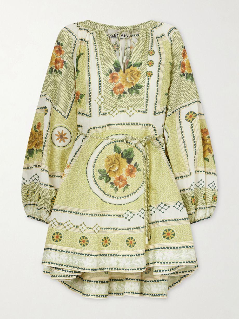 Dixie cotton mini dress by ALEMAIS