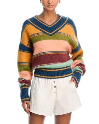 Dusk V Neck Sweater by ALEMAIS