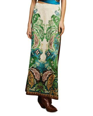 Florence Printed Maxi Skirt by ALEMAIS