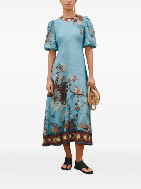 Georgie midi dress by ALEMAIS