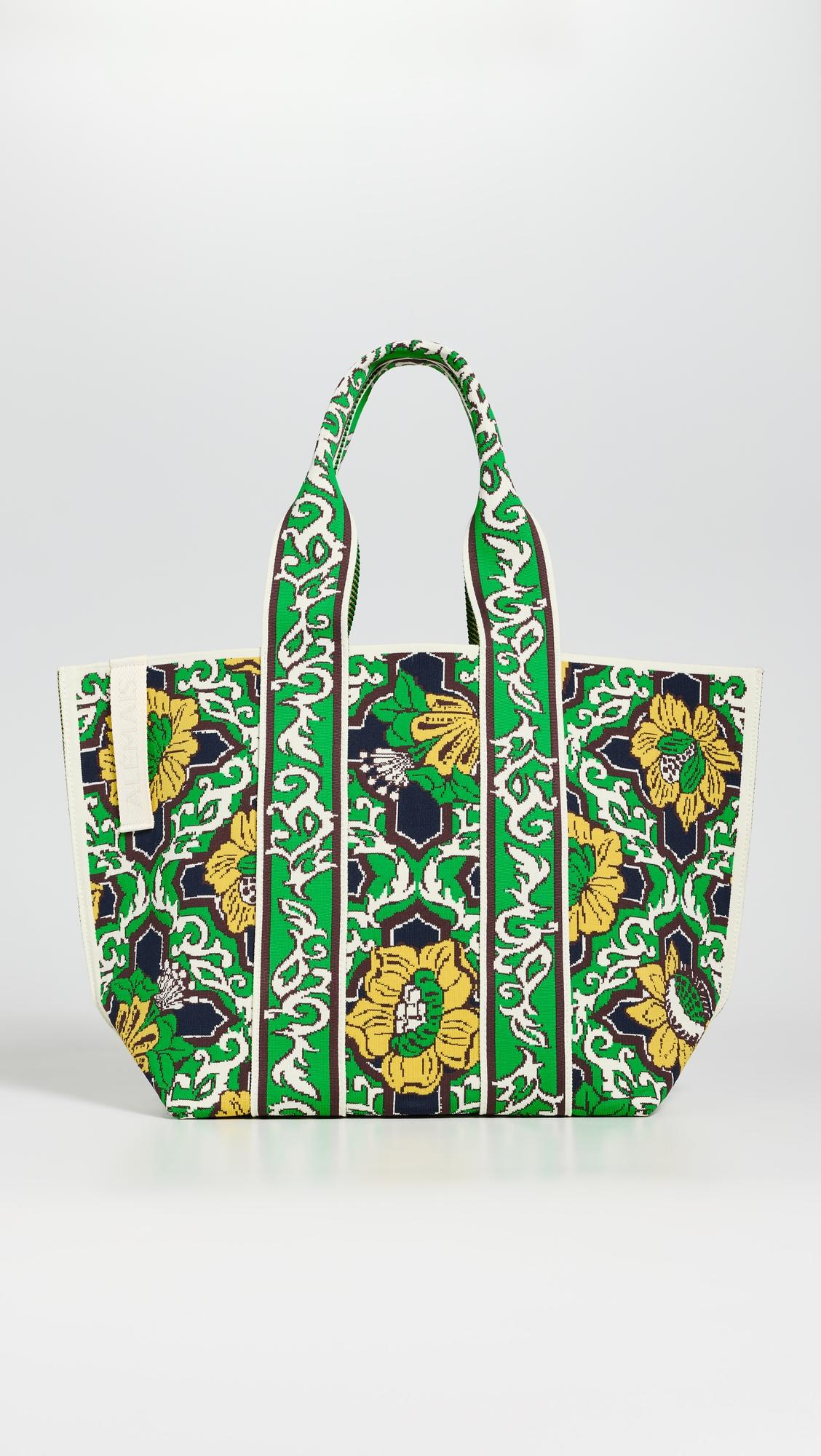 Liana Jacquard Maxi Tote by ALEMAIS