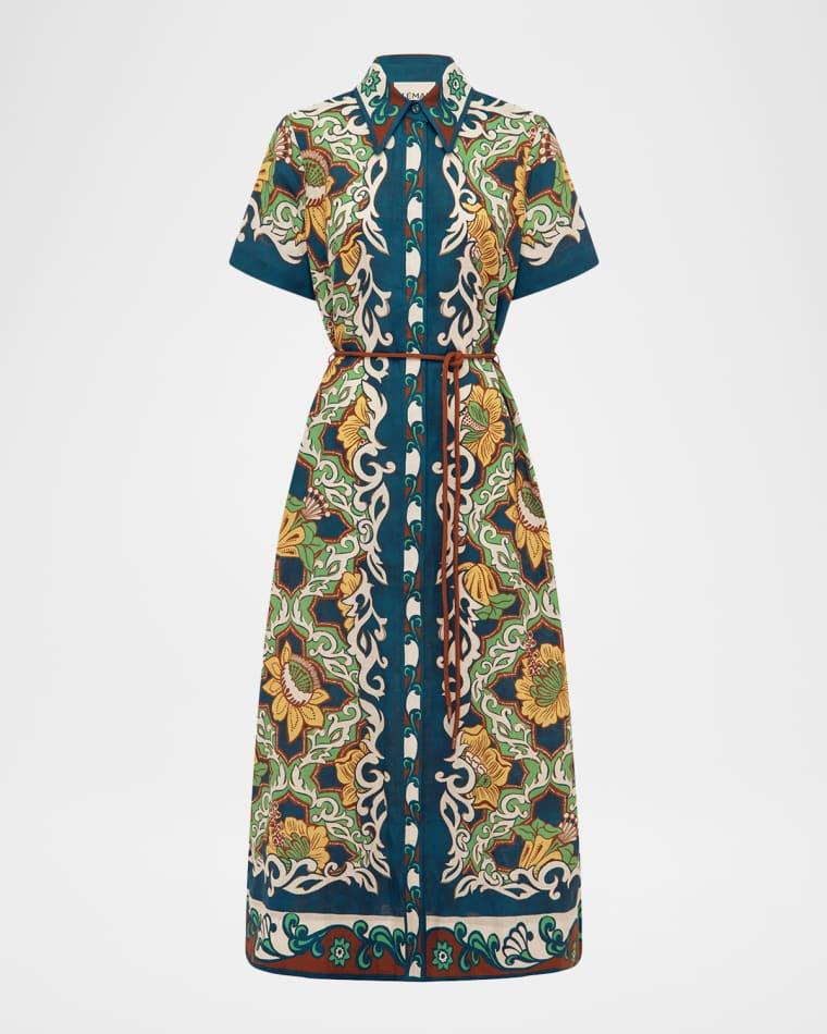 Liana Midi Shirtdress by ALEMAIS