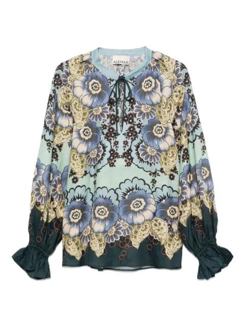 Madalena floral-print blouse by ALEMAIS