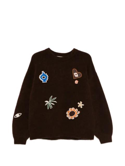 Maroc-embroidered sweater by ALEMAIS