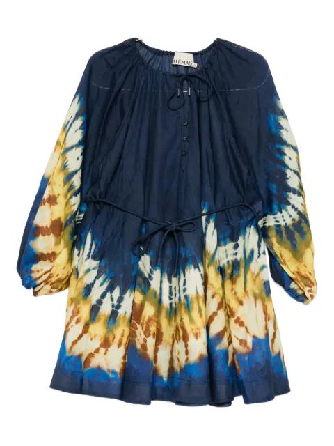 Martine belted mini dress by ALEMAIS