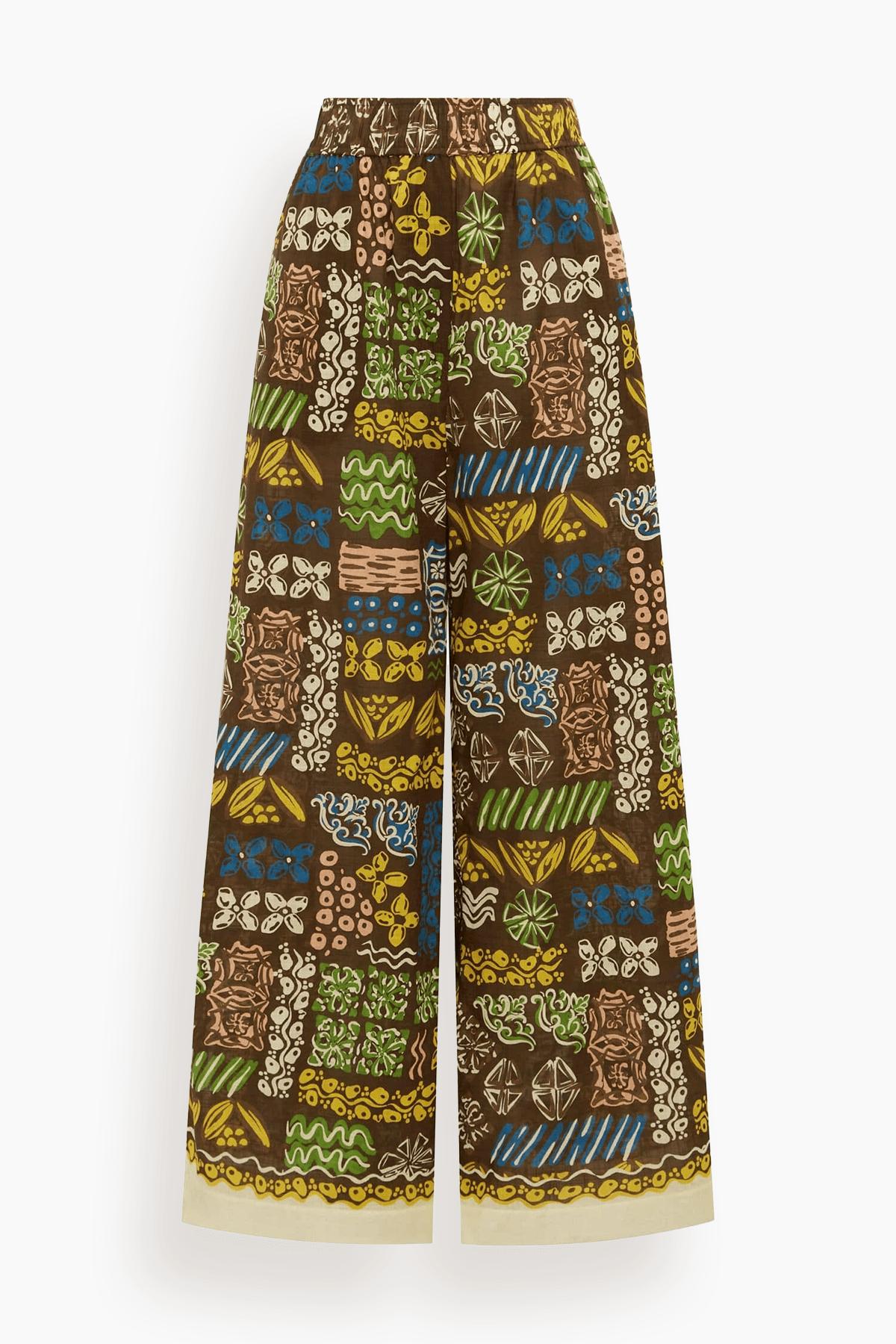 Minnie Pant in Multi by ALEMAIS