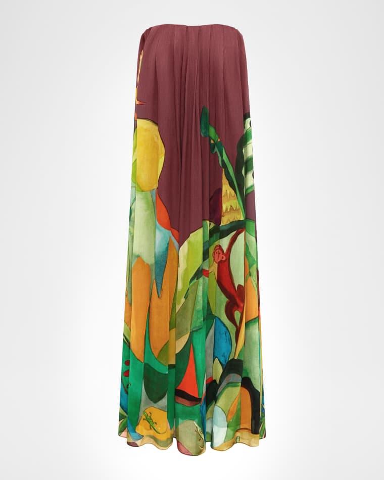 Mokshini Silk Gown by ALEMAIS