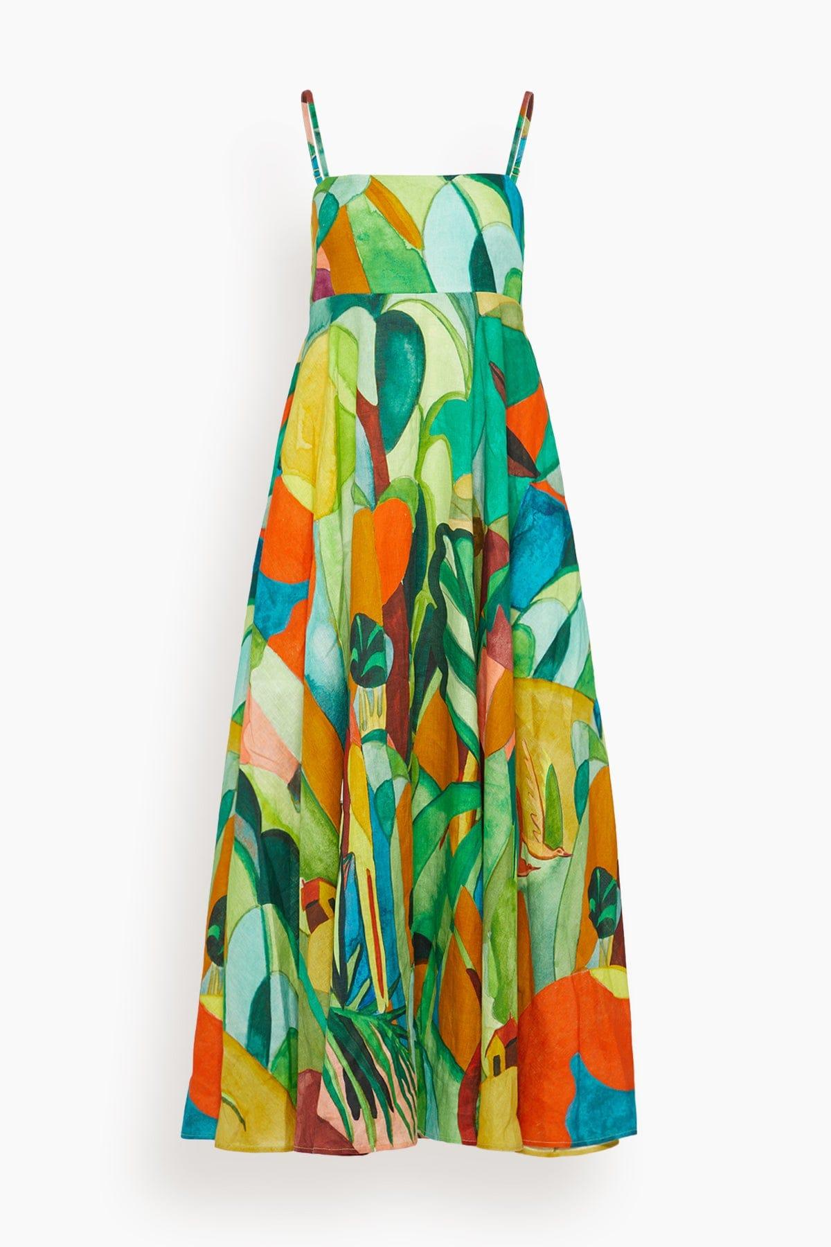 Mokshini Sundress in Multi by ALEMAIS