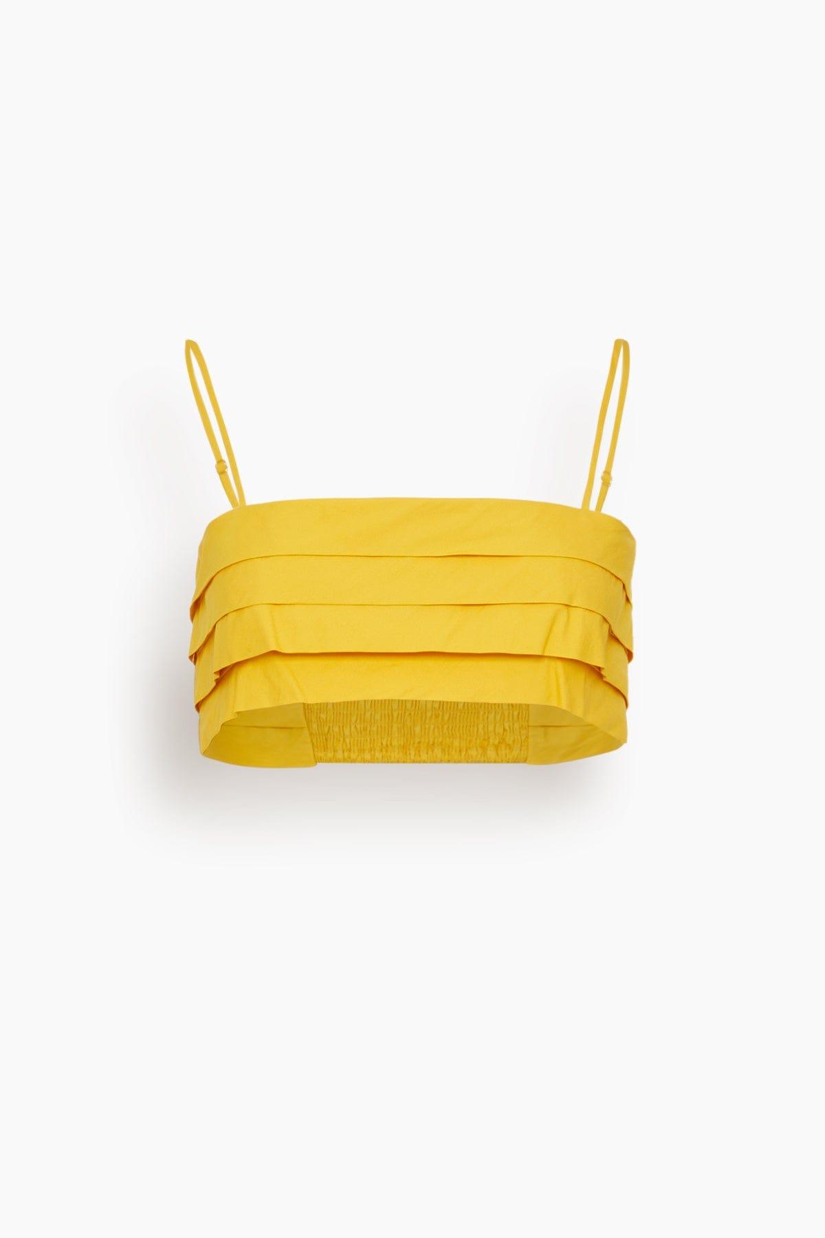Mokshini Top in Yellow by ALEMAIS