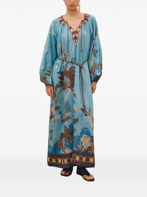 Pool Georgie maxi dress by ALEMAIS