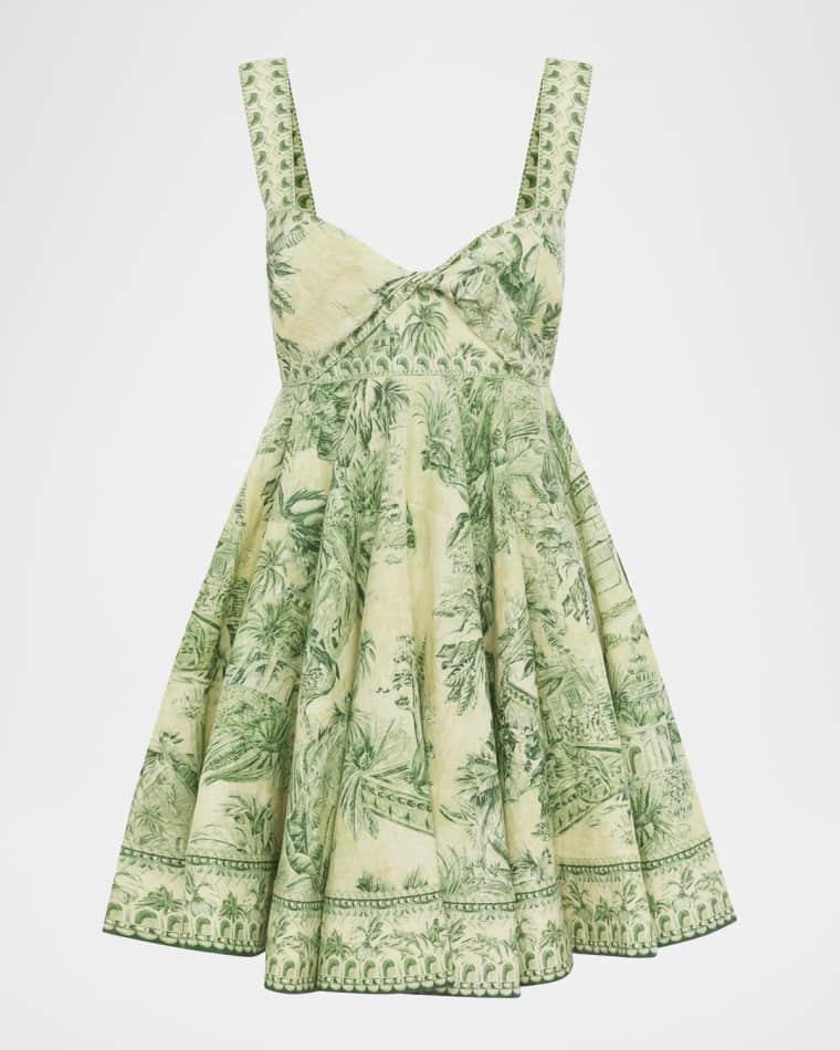 Sara Mini Twist Sundress by ALEMAIS