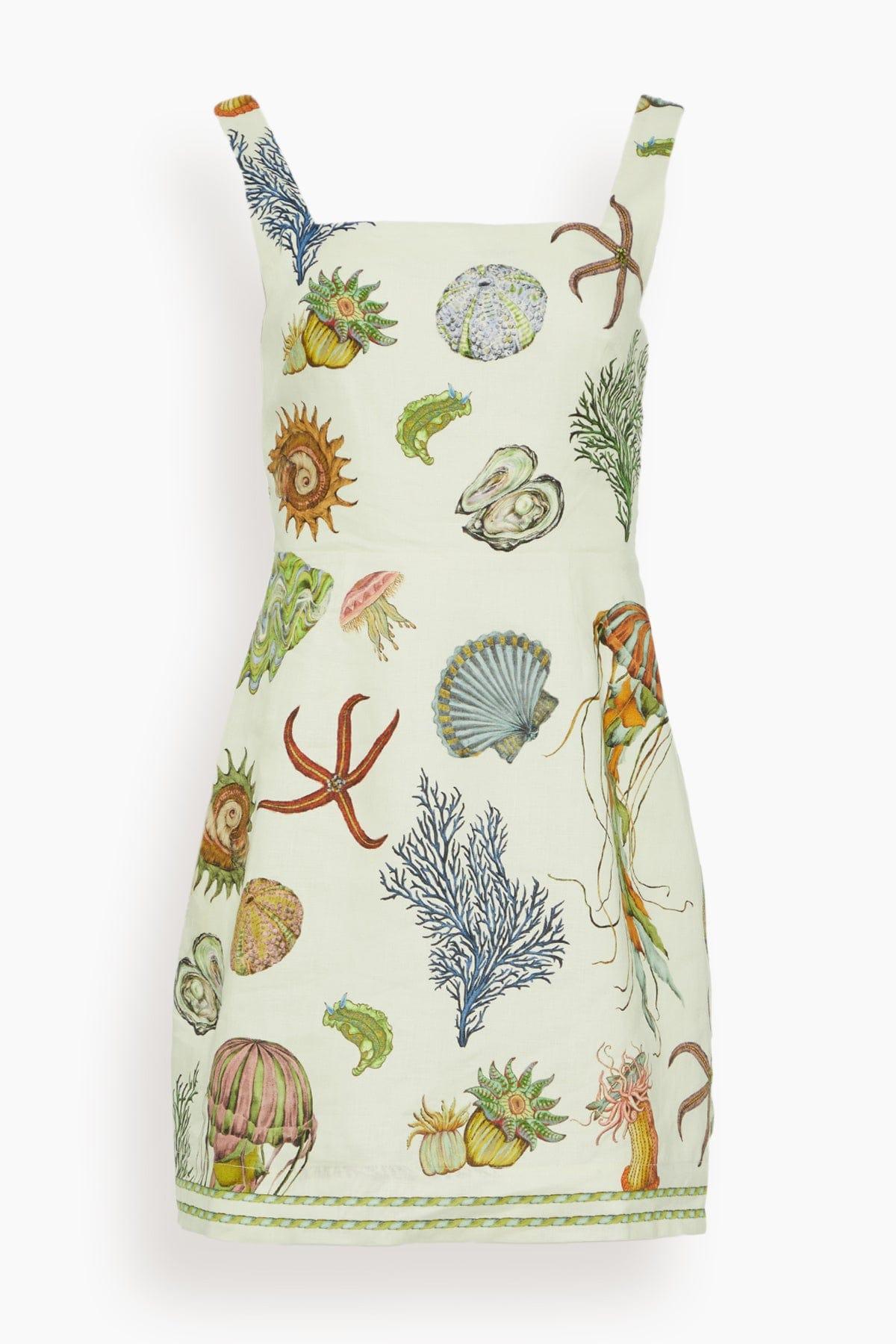 Sea Mini Dress in Cream (TS) by ALEMAIS