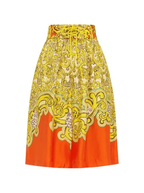 Sierra silk shorts by ALEMAIS