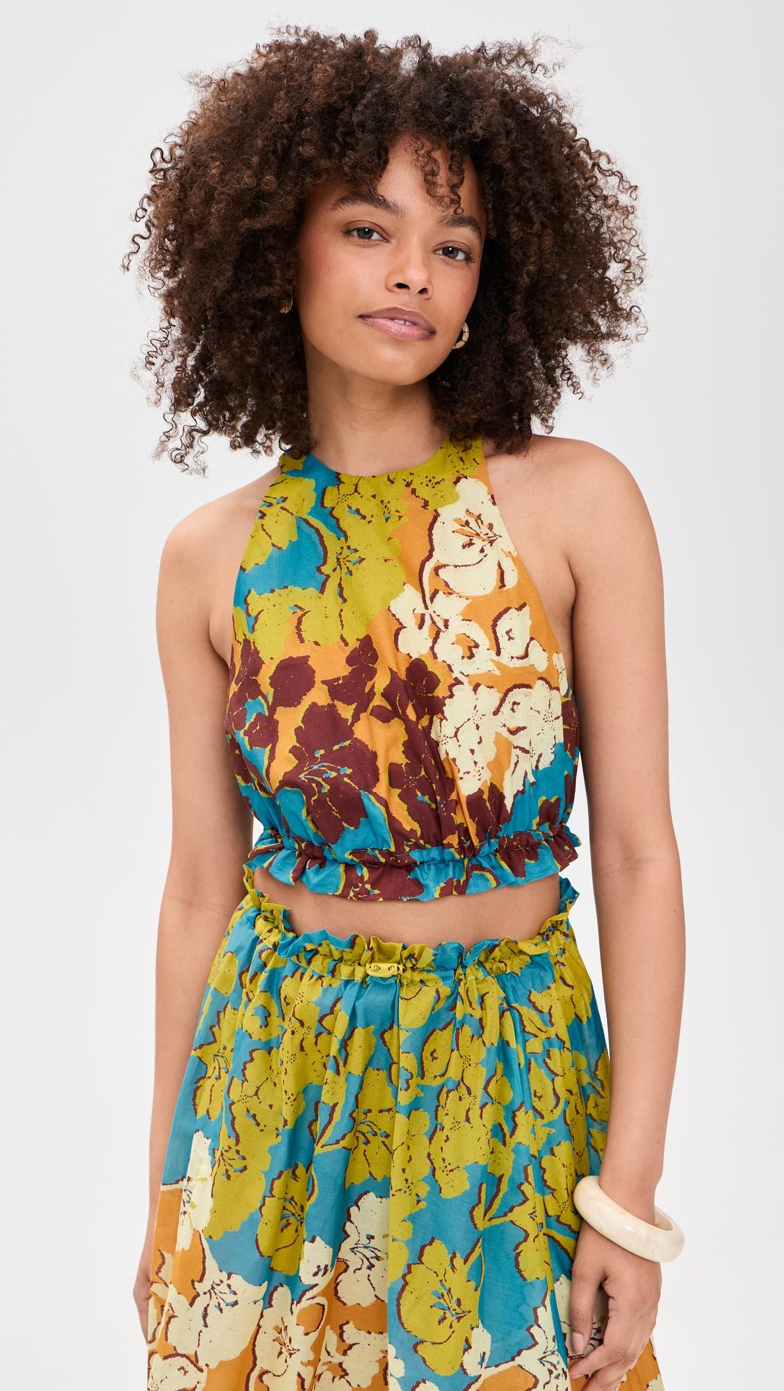 Splice Crop Top by ALEMAIS