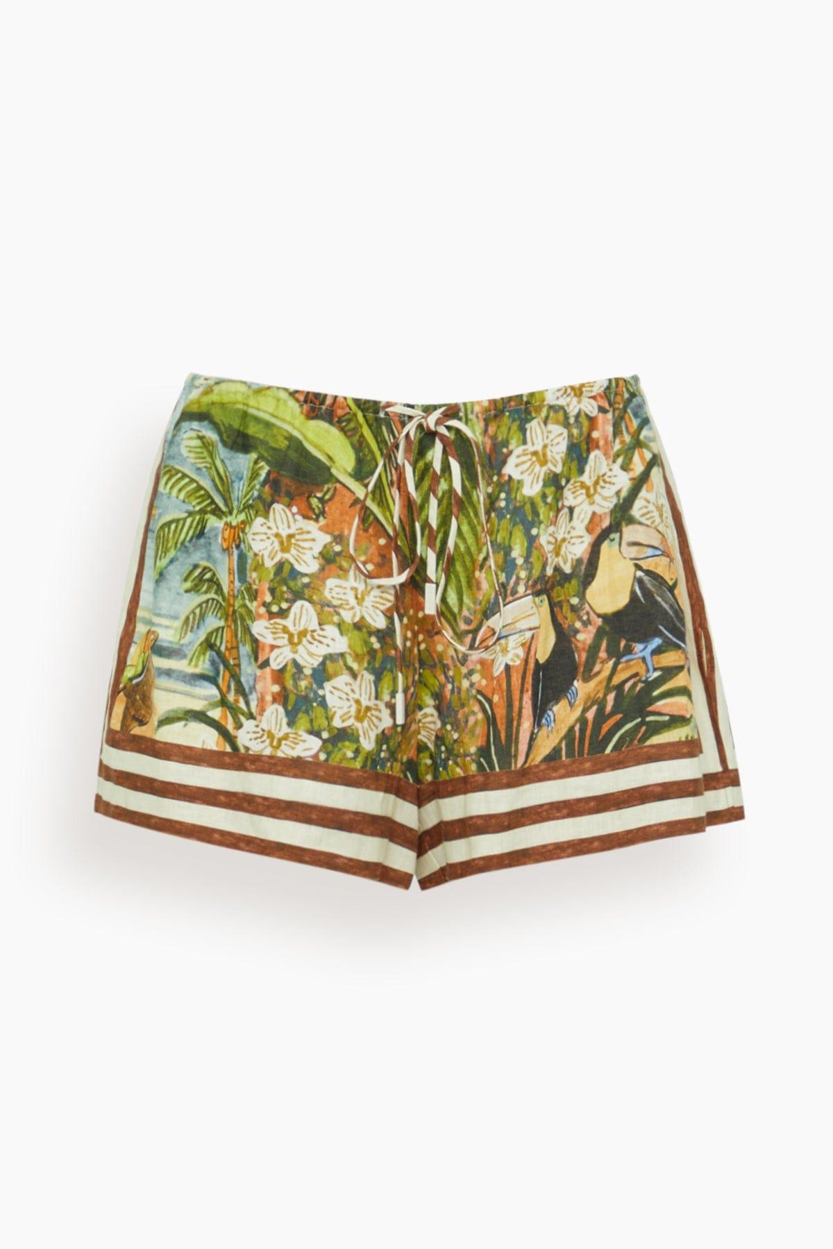 Toucan Tango Short in Multi by ALEMAIS