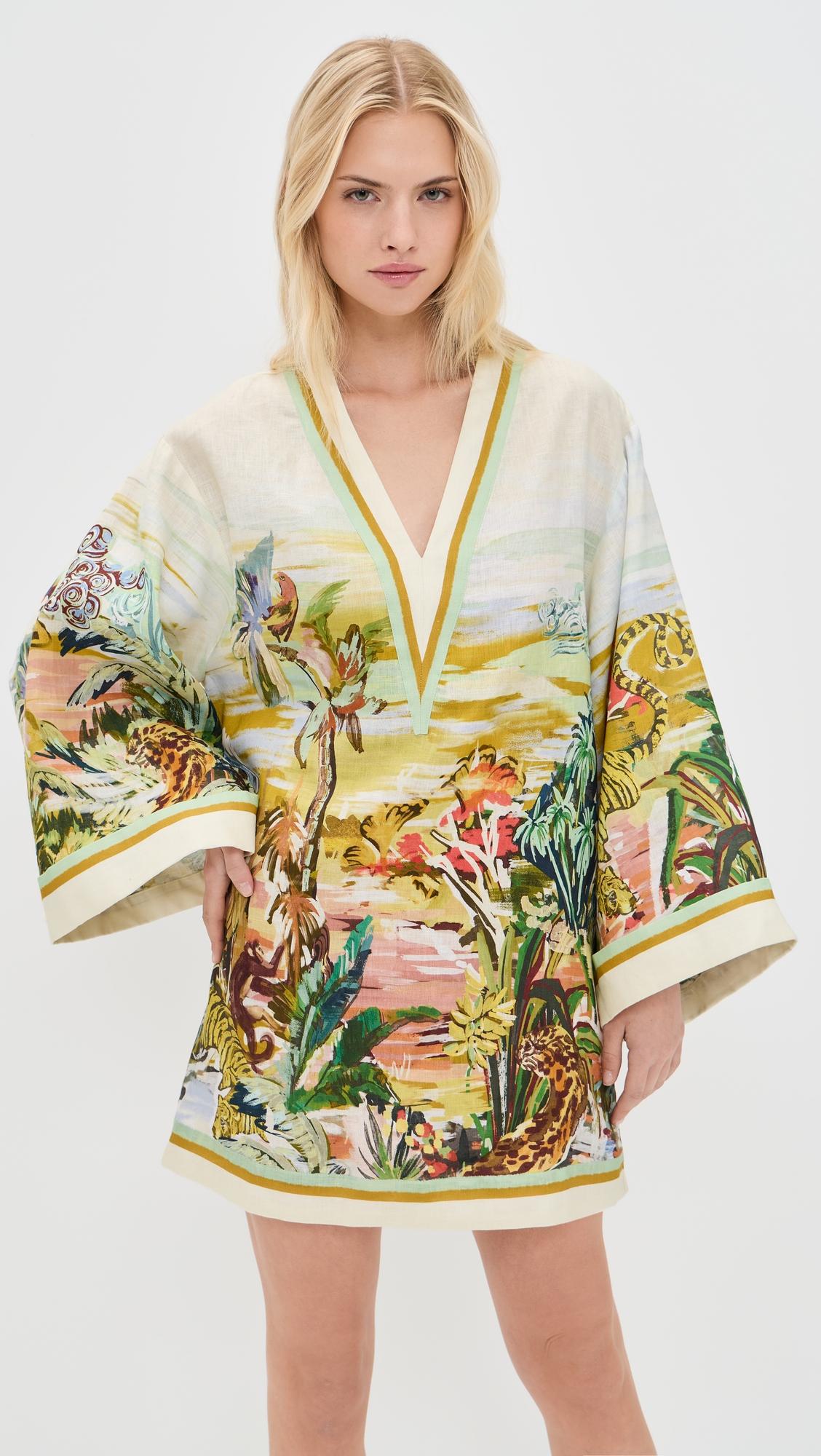 Tropical Mini Dress by ALEMAIS