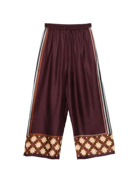 Wilson silk palazzo pants by ALEMAIS