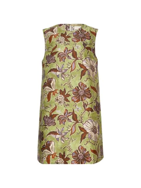 floral-print mini dress by ALEMAIS