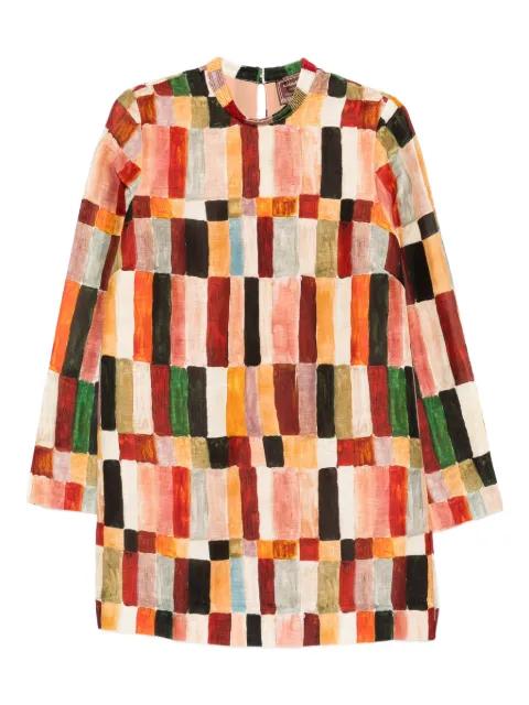 x LRNCE Marjorelle multicoloured mini dress by ALEMAIS