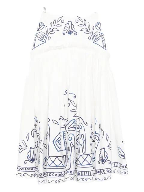 x Lrnce Leela printed maxi skirt by ALEMAIS