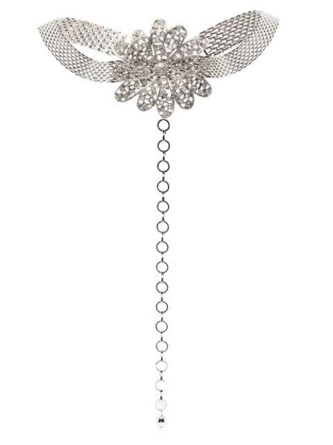 Daisy crystal-embellished necklace by ALESSANDRA RICH