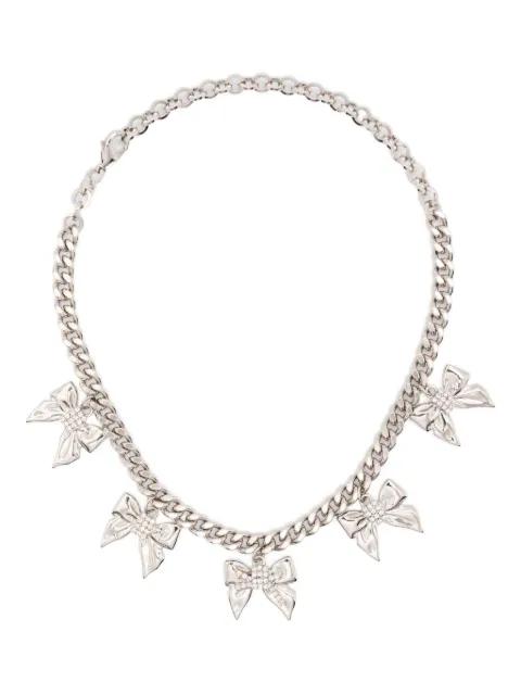 bow-embellished necklace by ALESSANDRA RICH