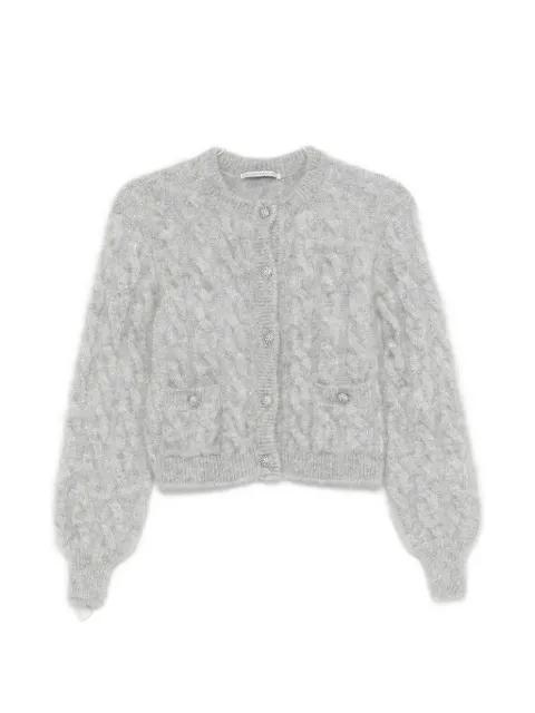 cable-knit cardigan by ALESSANDRA RICH