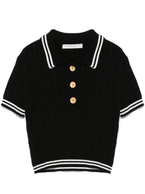 cotton polo top by ALESSANDRA RICH