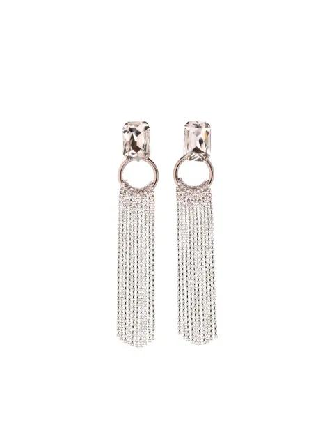 crystal-embellished chandelier earrings by ALESSANDRA RICH