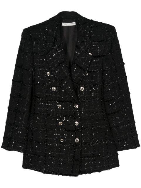 double-breasted tweed blazer by ALESSANDRA RICH