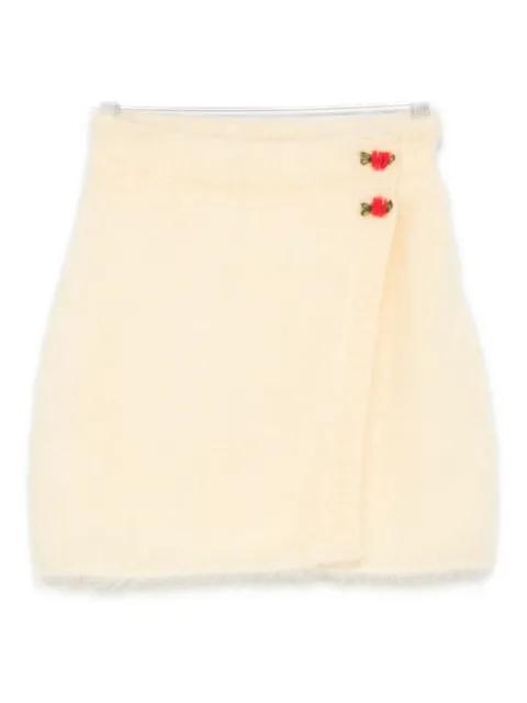embellished wrap mini skirt by ALESSANDRA RICH