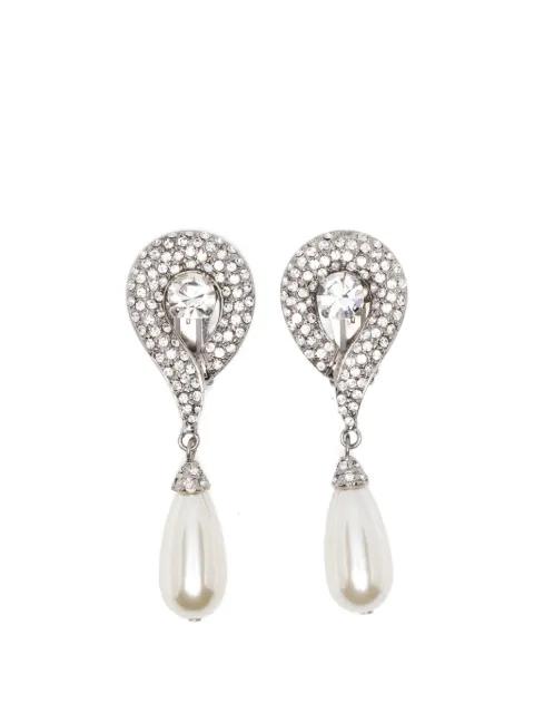 faux-pearl earrings by ALESSANDRA RICH