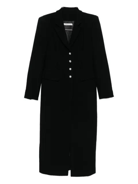 jewel-buttoned coat by ALESSANDRA RICH