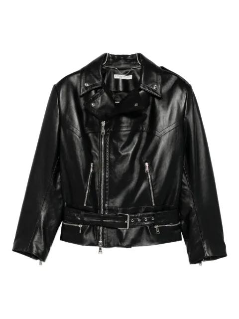 leather biker jacket by ALESSANDRA RICH