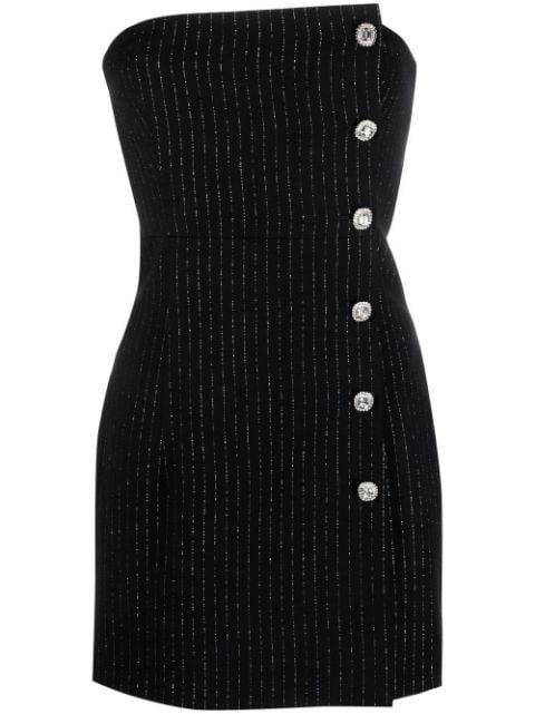 pinstripe mini dress by ALESSANDRA RICH