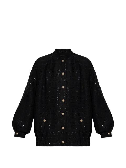 sequin button jacket by ALESSANDRA RICH