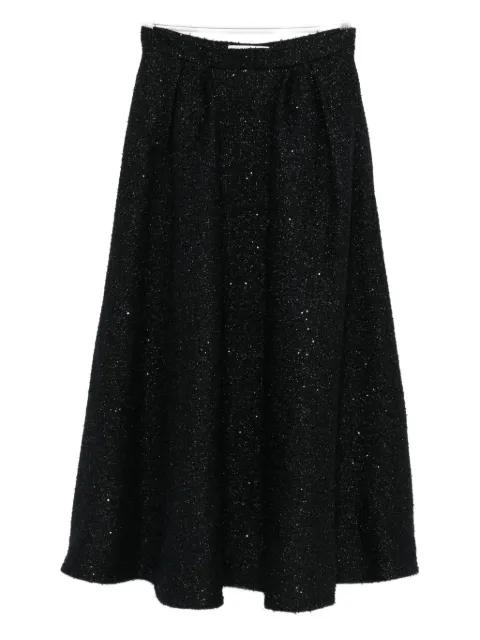 sequin-embellished pleated skirt by ALESSANDRA RICH