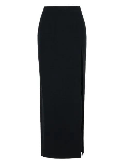 side-split wool-blend skirt by ALESSANDRA RICH