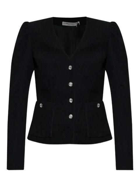 v-neck fitted jacket by ALESSANDRA RICH