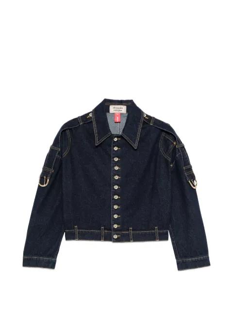 button denim jacket by ALESSANDRO ENRIQUEZ