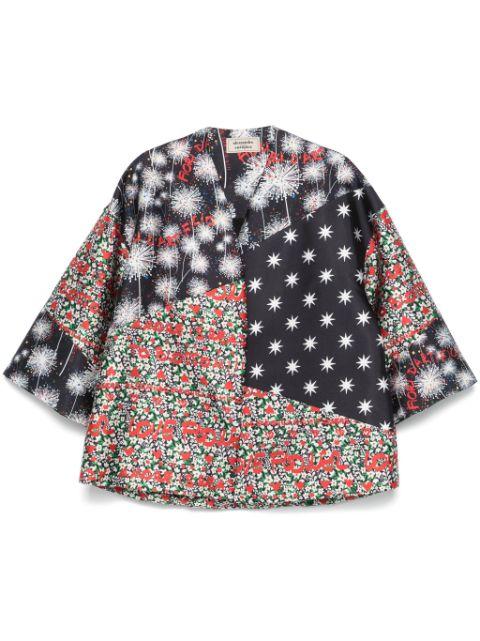 mix-print jacket by ALESSANDRO ENRIQUEZ