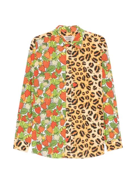 multi-print shirt by ALESSANDRO ENRIQUEZ