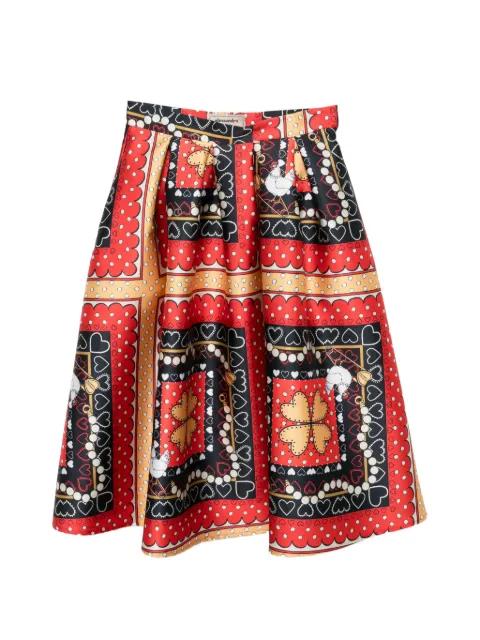 printed skirt by ALESSANDRO ENRIQUEZ